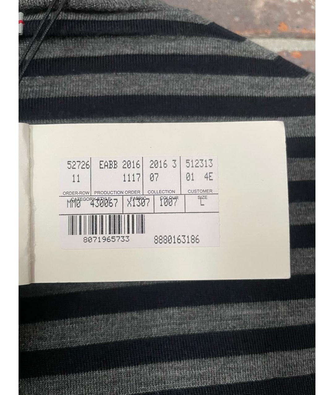 GUCCI Серый шерстяной джемпер / свитер, фото 5