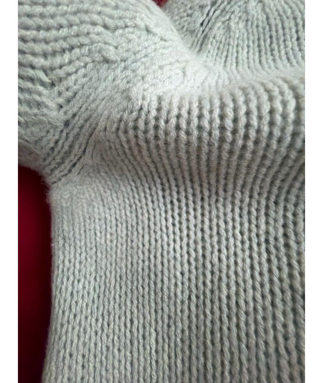 CHRISTIAN DIOR Серый кашемировый джемпер / свитер, фото 5