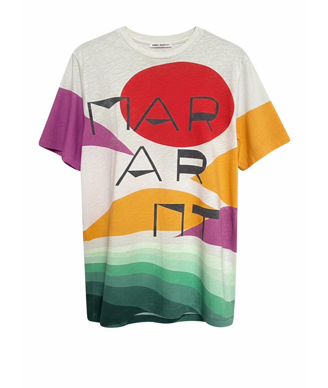 ISABEL MARANT Мульти хлопковая футболка, фото 1