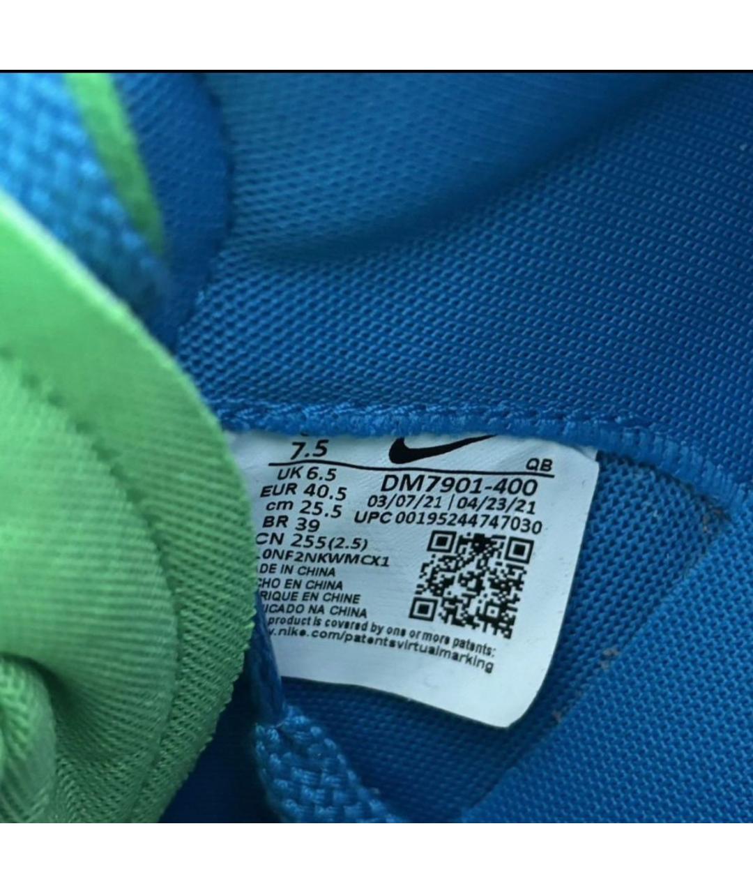 NIKE Мульти кожаные кроссовки, фото 6