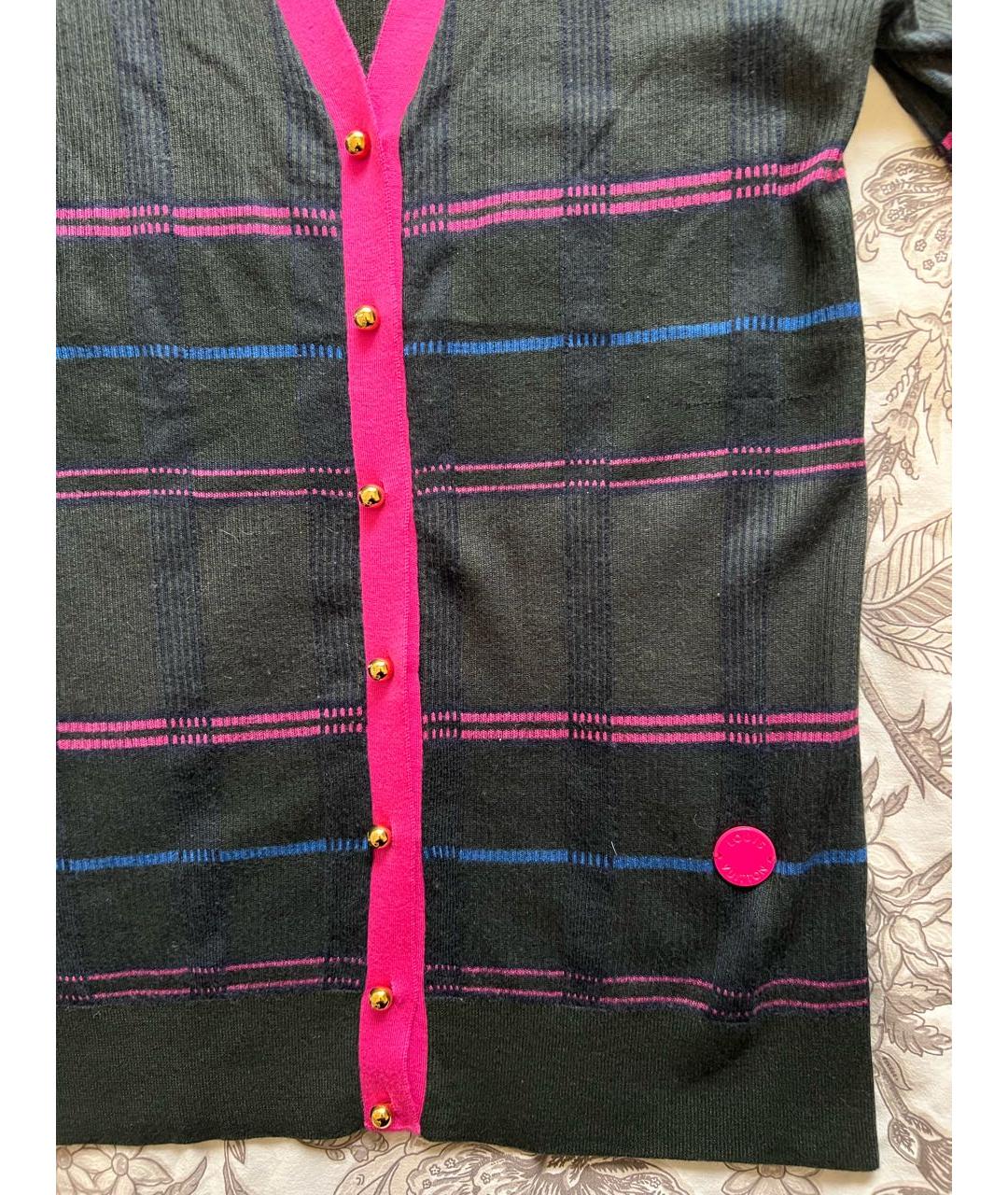 LOUIS VUITTON Мульти кашемировый кардиган, фото 4