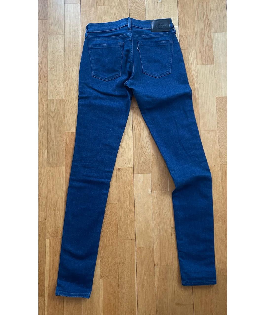 LEVI'S Синие хлопко-эластановые джинсы слим, фото 2