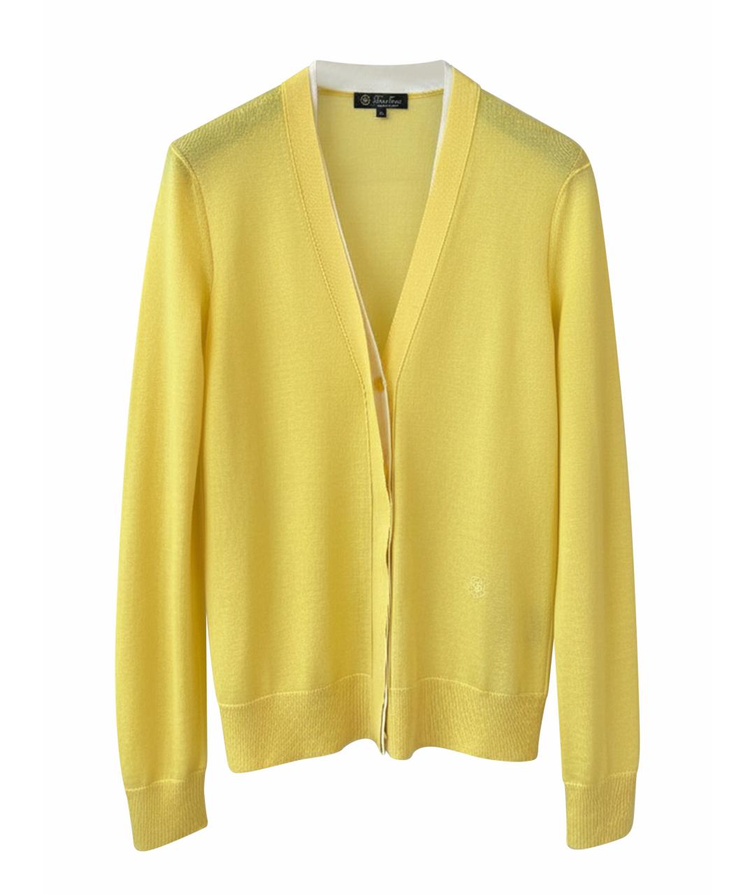 LORO PIANA Желтый джемпер / свитер, фото 1