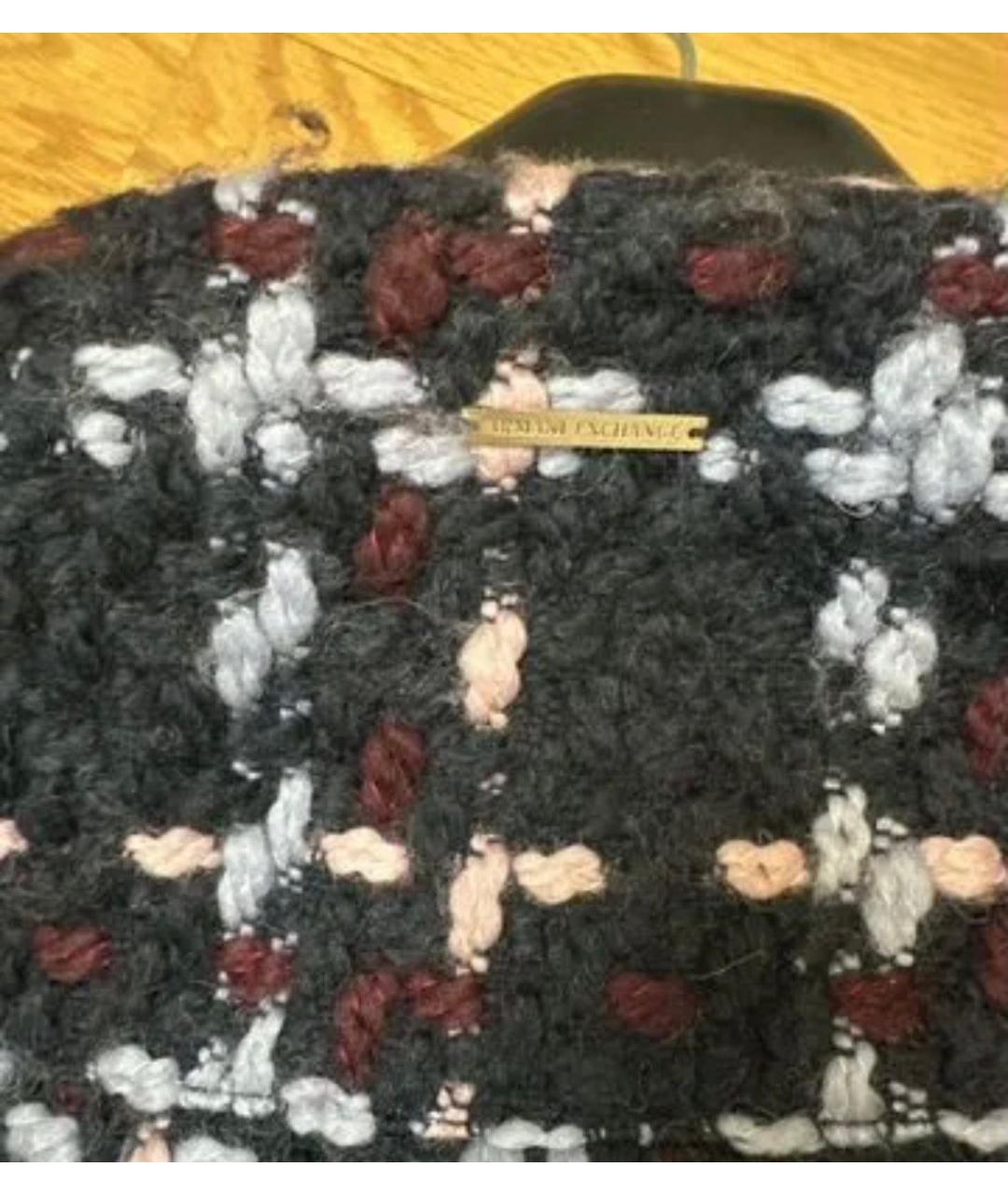 ARMANI EXCHANGE Синее шерстяное пальто, фото 4