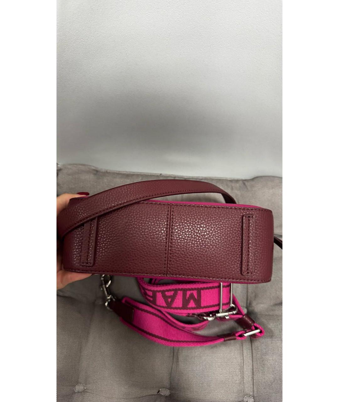 MARC JACOBS Фуксия кожаная сумка через плечо, фото 6