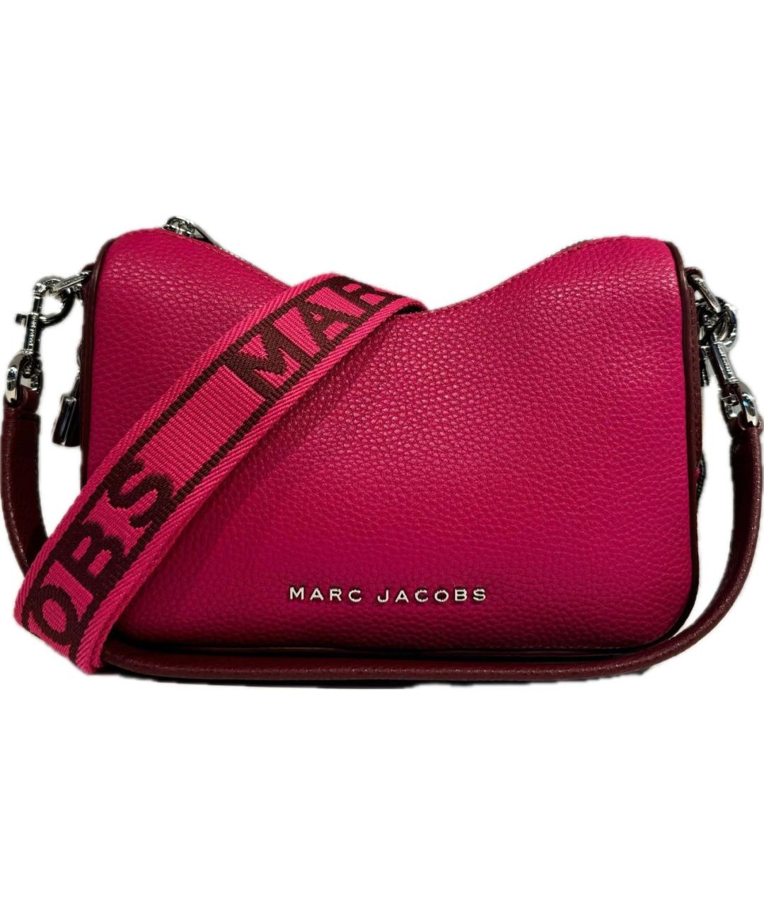 MARC JACOBS Фуксия кожаная сумка через плечо, фото 9