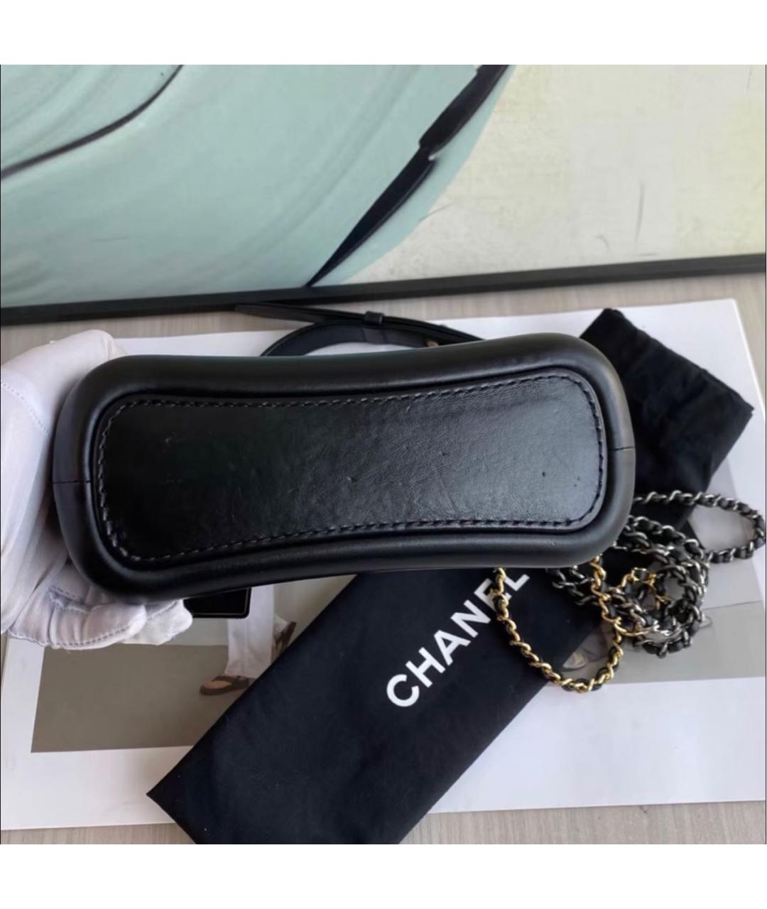 CHANEL Белая кожаная сумка через плечо, фото 3