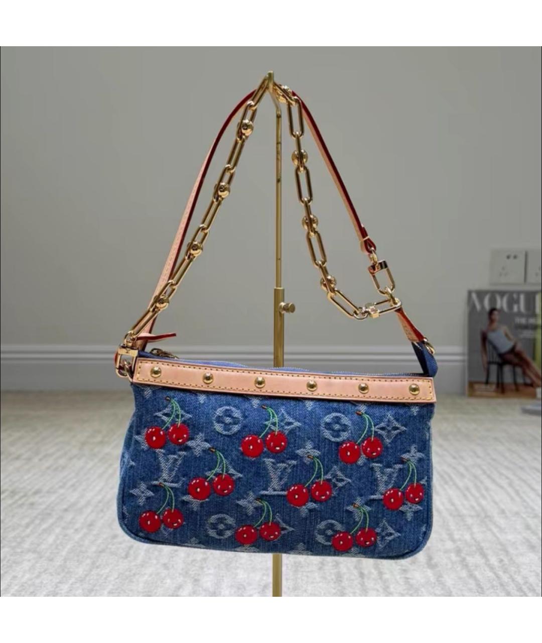 LOUIS VUITTON Кожаная сумка через плечо, фото 2