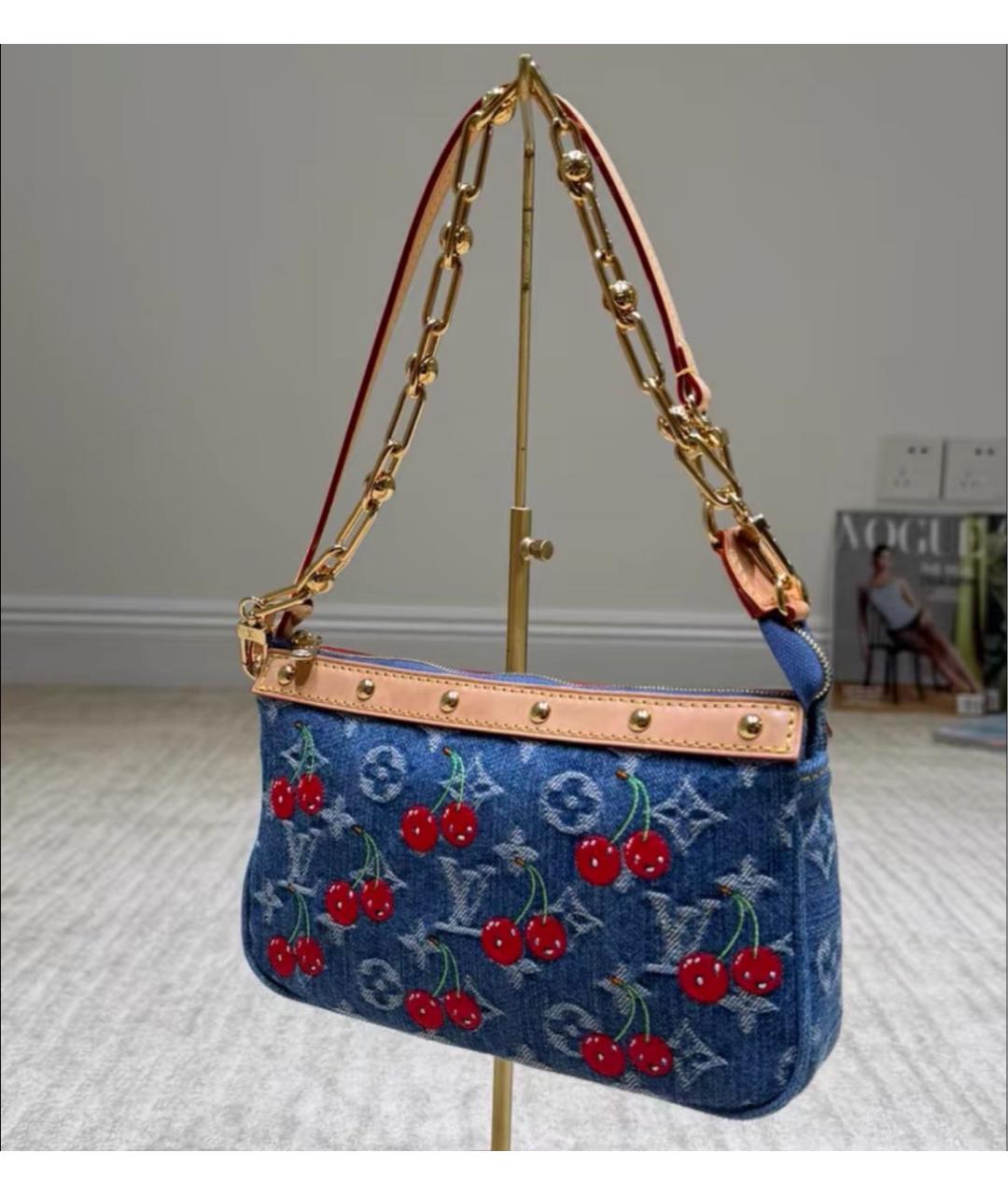 LOUIS VUITTON Кожаная сумка через плечо, фото 3