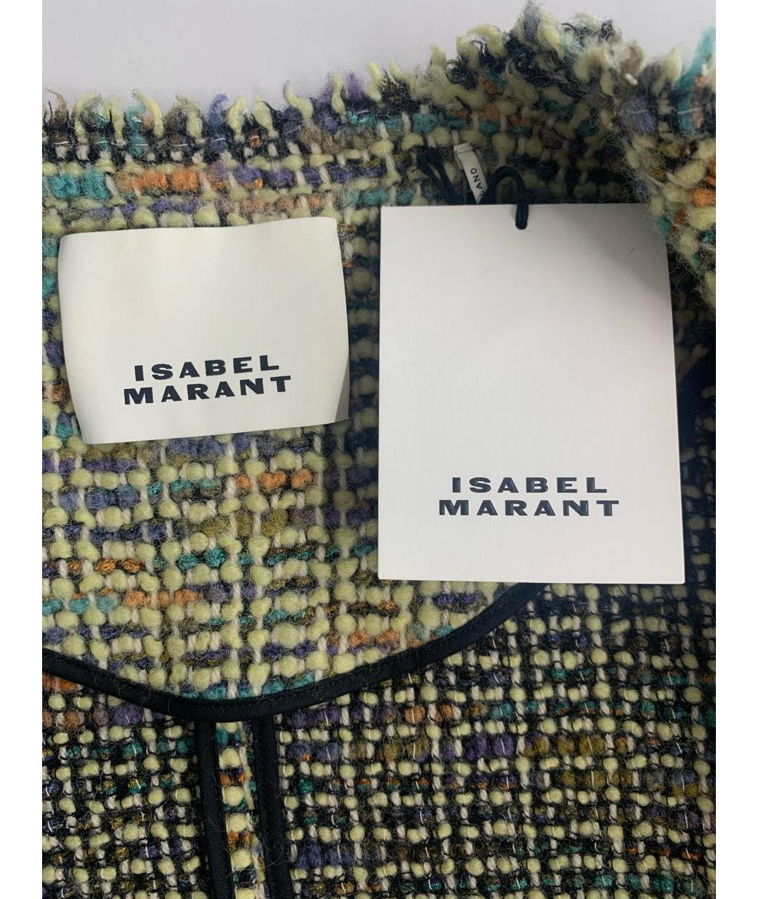 ISABEL MARANT Мульти шерстяной жакет/пиджак, фото 5