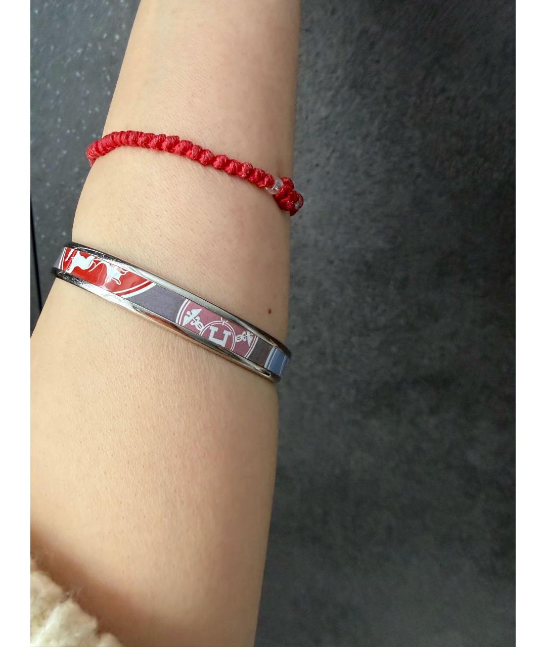 HERMES Серебрянный браслет, фото 4