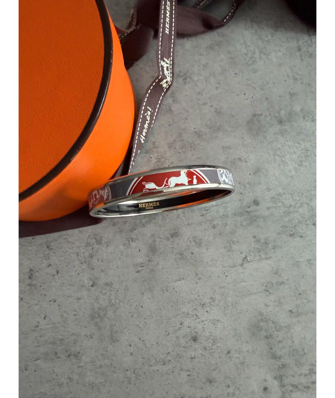 HERMES Серебрянный браслет, фото 5