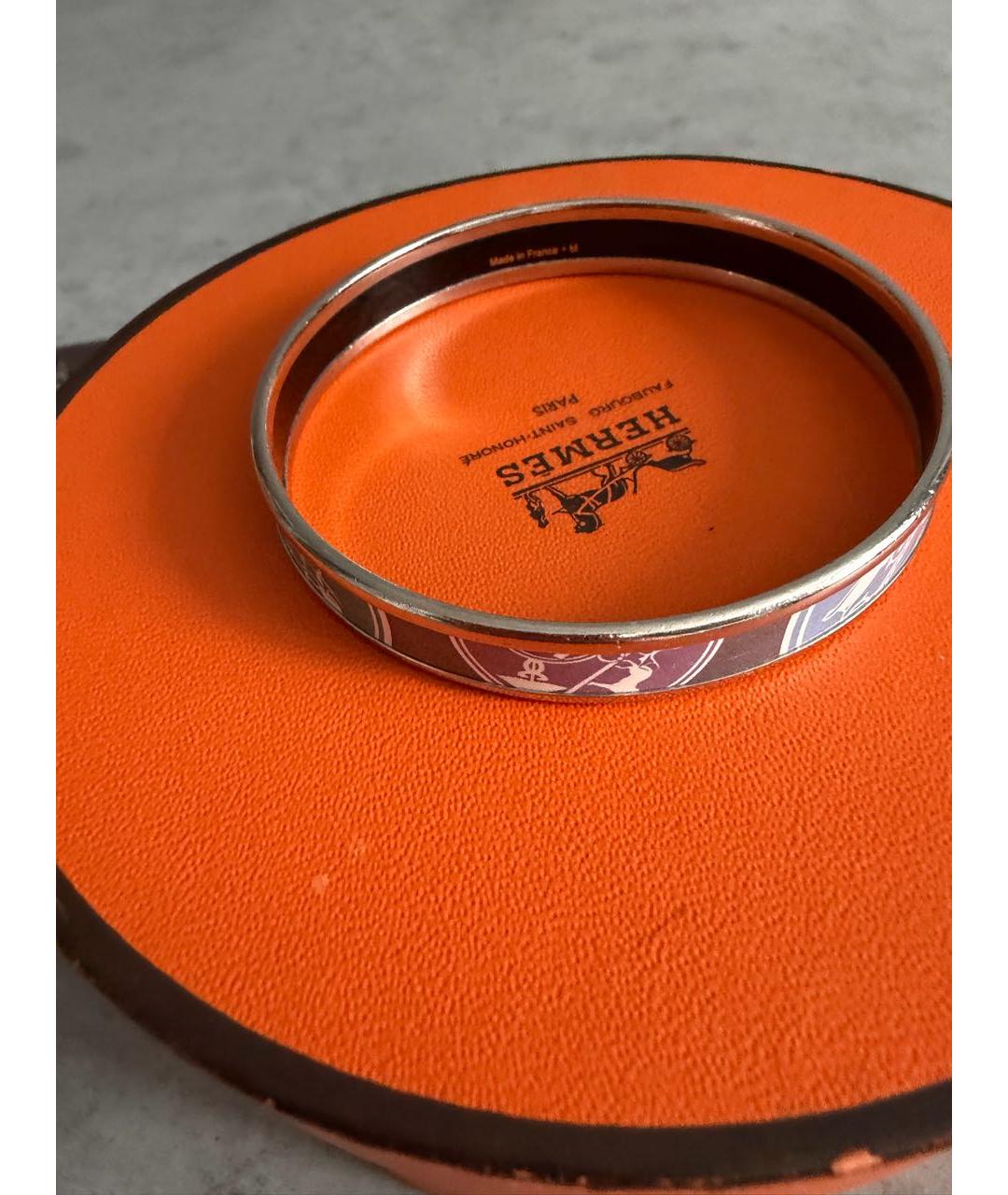 HERMES Серебрянный браслет, фото 2