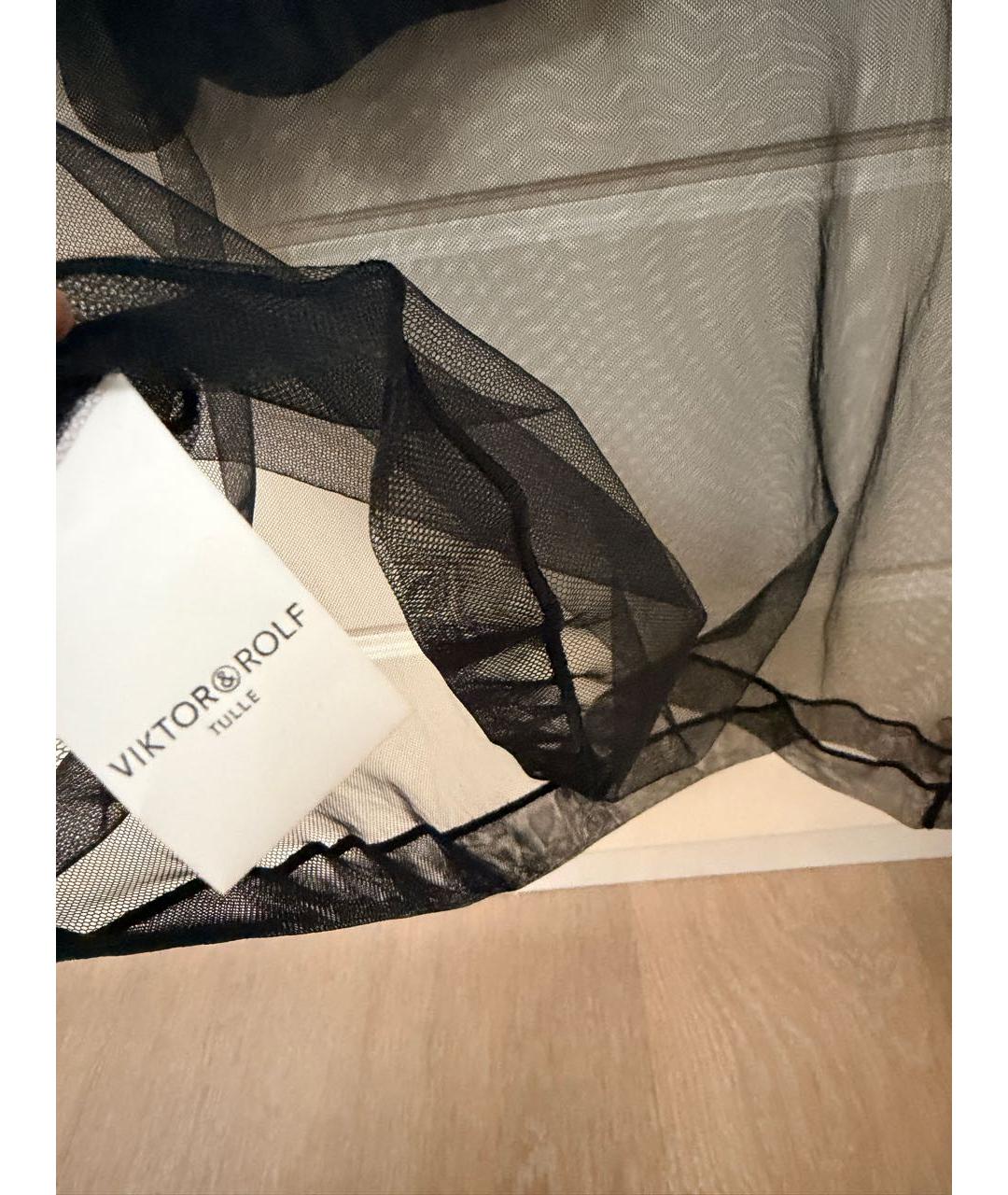 VICTOR AND ROLF Черная футболка, фото 6