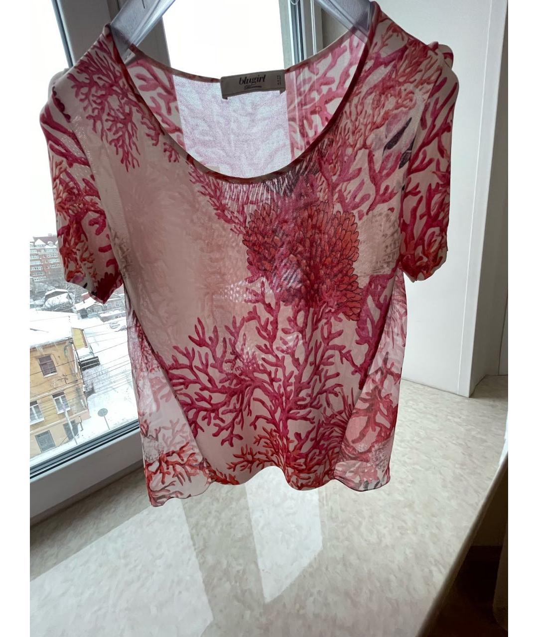 BLUGIRL Шелковая блузы, фото 6