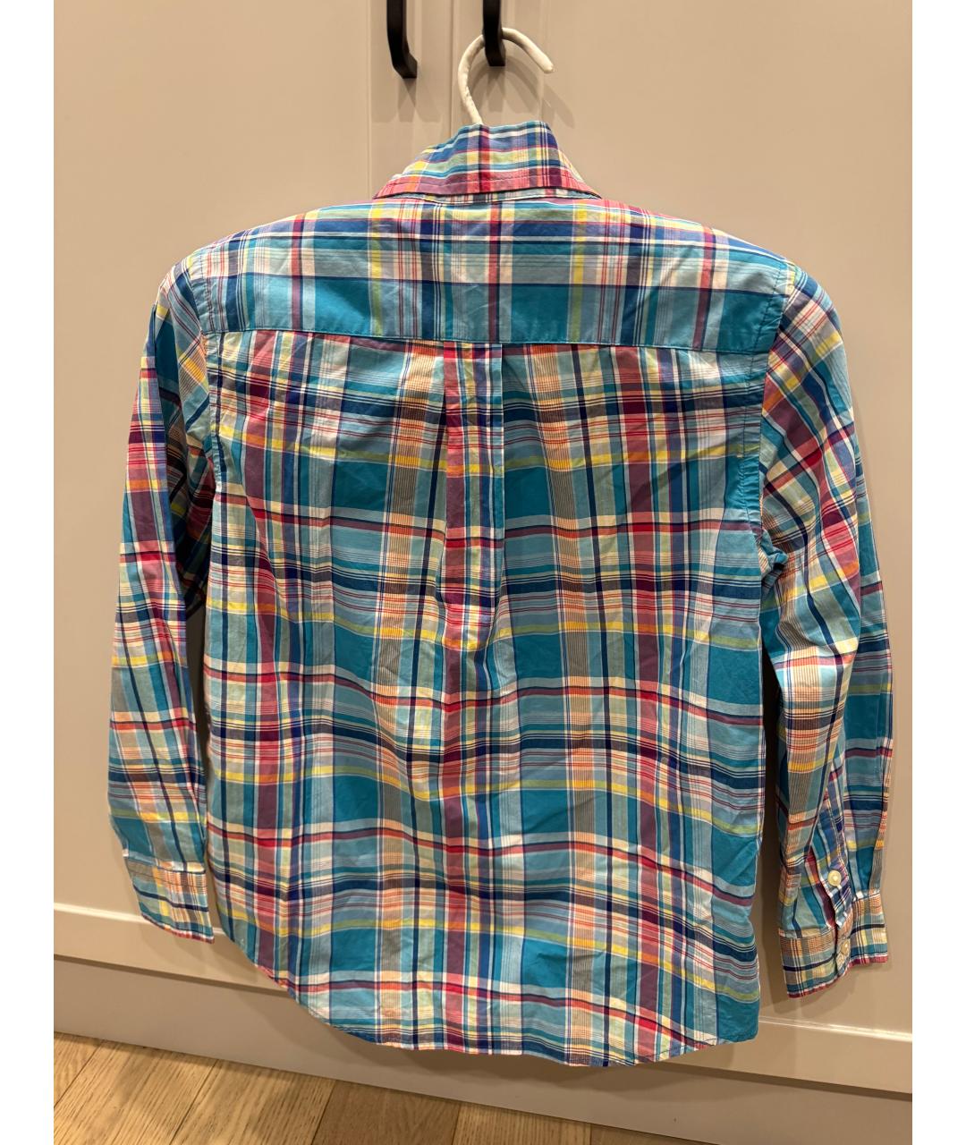 RALPH LAUREN Мульти хлопковая детская рубашка, фото 2