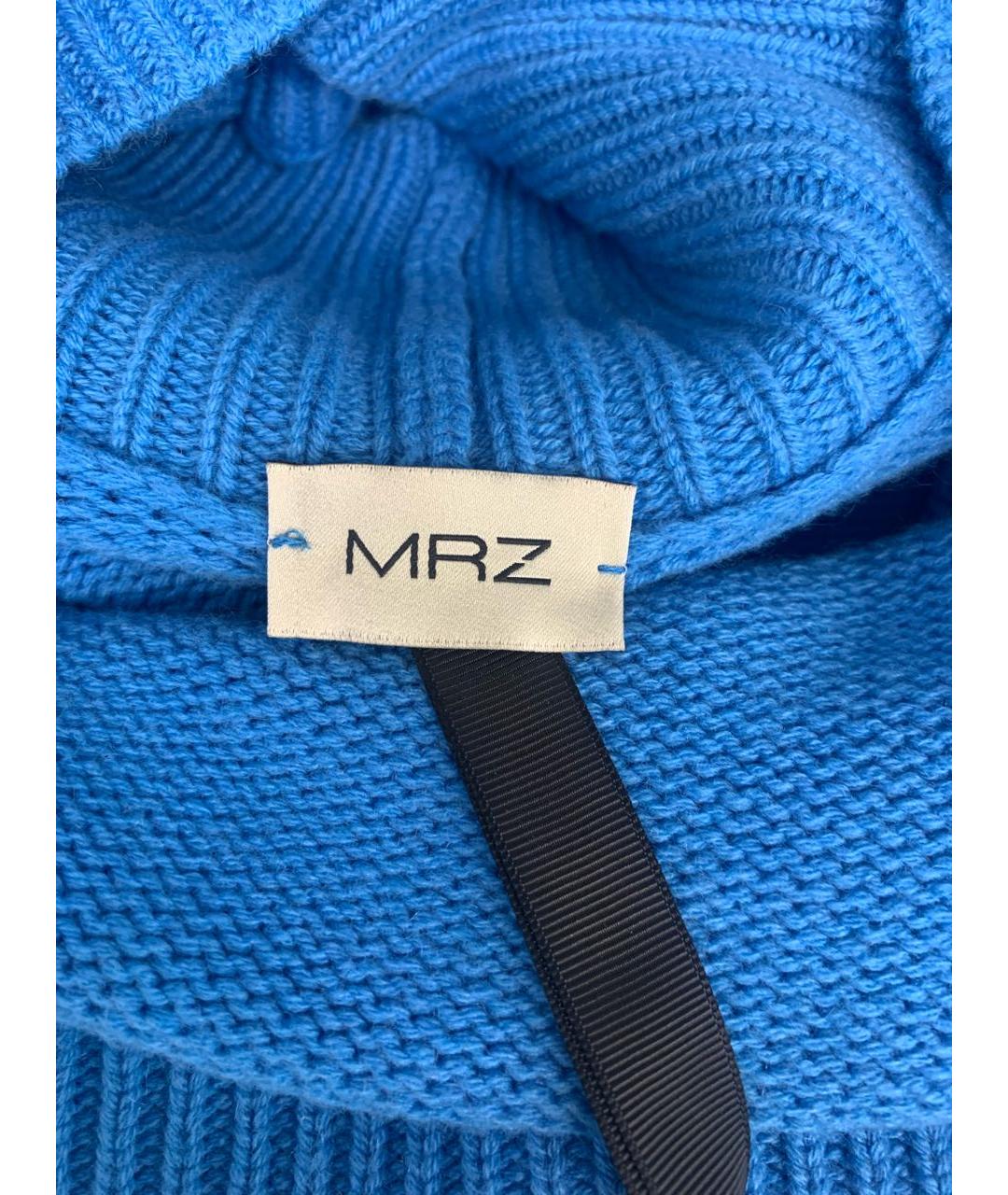 MRZ Голубой шерстяной джемпер / свитер, фото 5