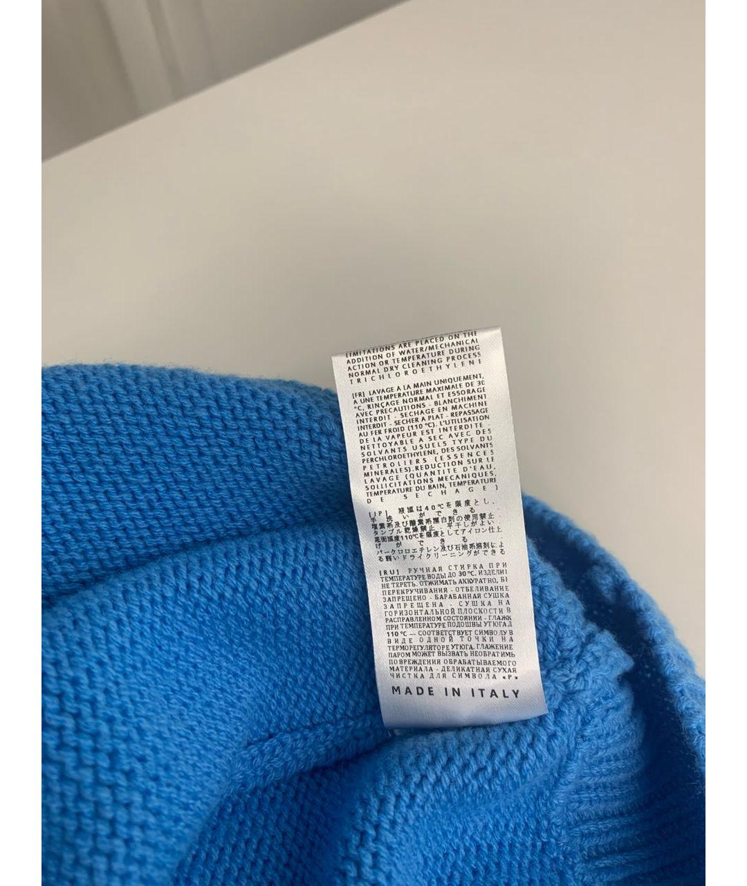 MRZ Голубой шерстяной джемпер / свитер, фото 7