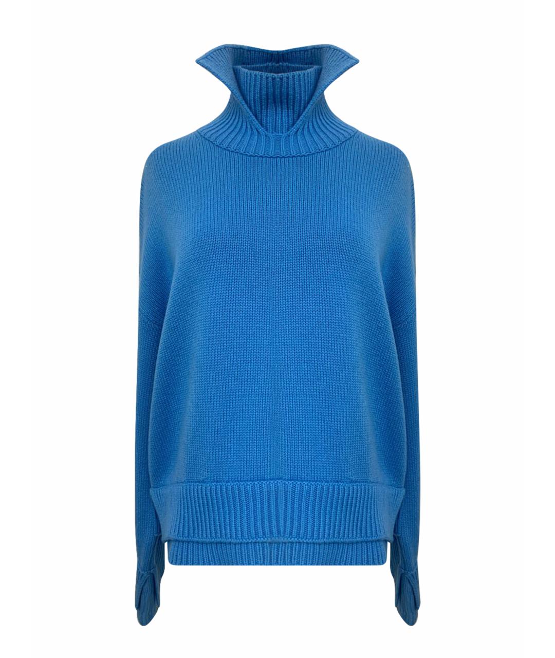 MRZ Голубой шерстяной джемпер / свитер, фото 1