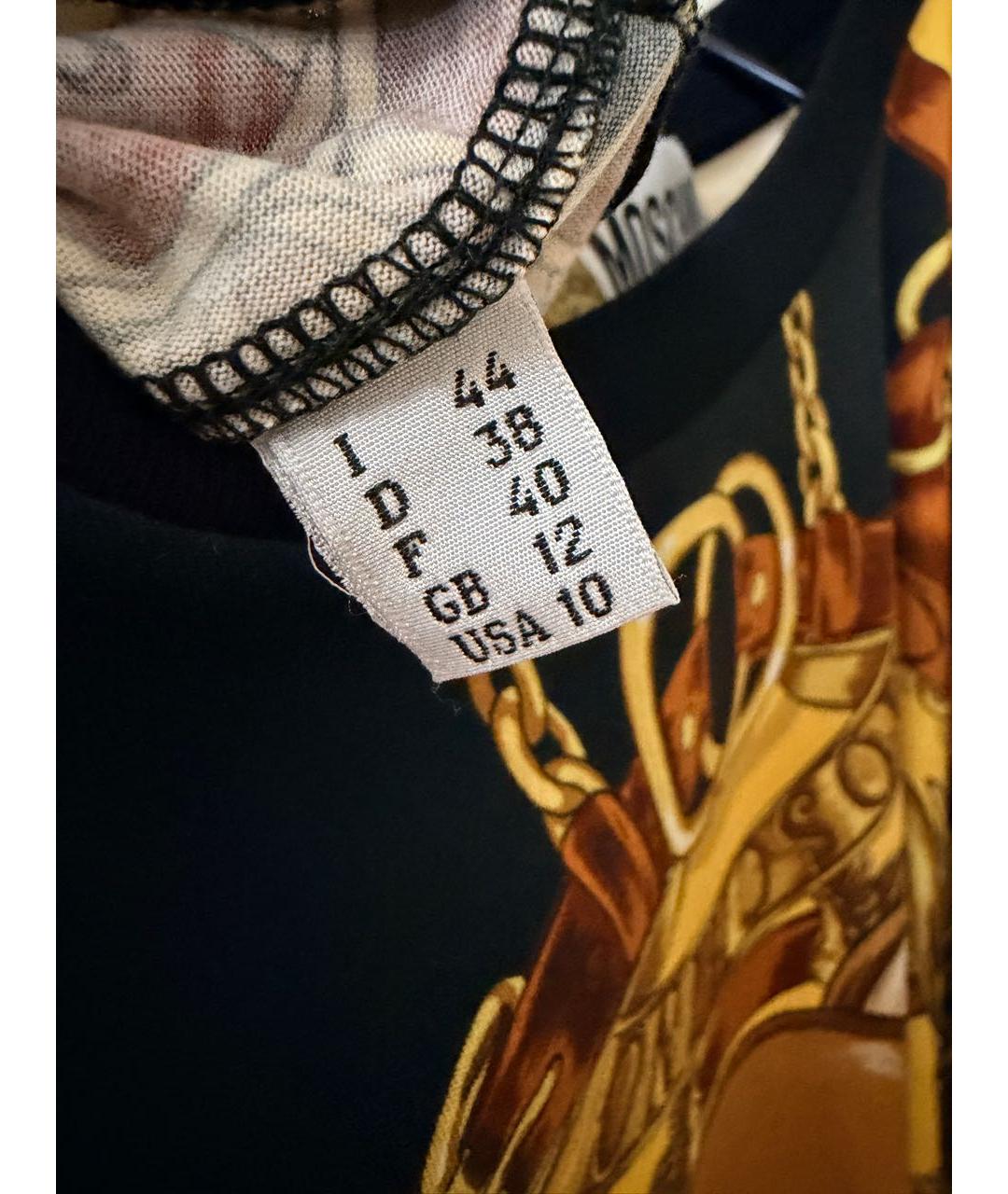 MOSCHINO Мульти хлопковая футболка, фото 6