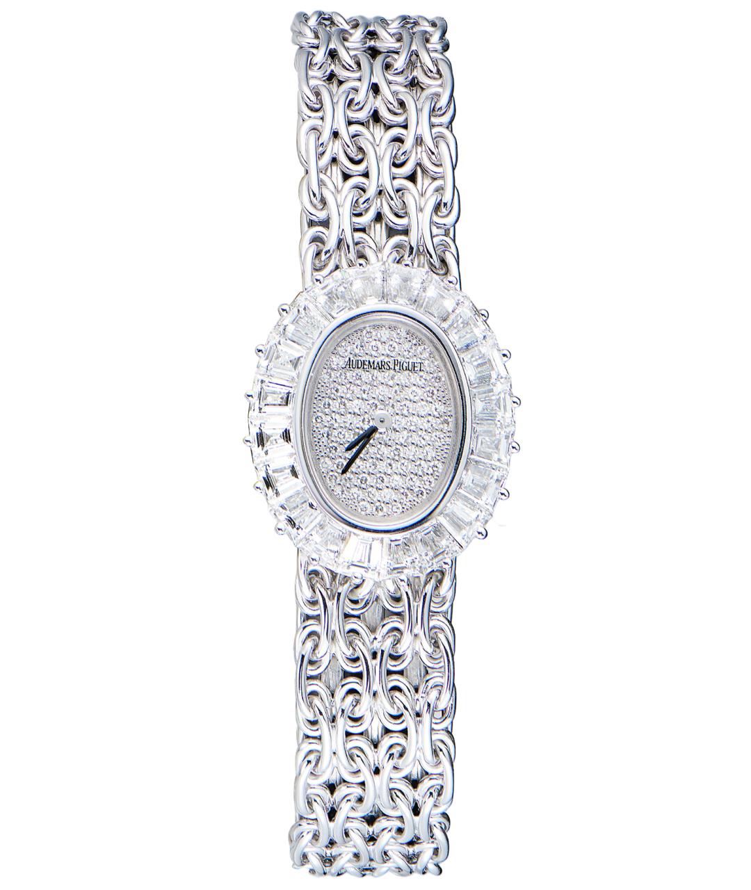 Audemars Piguet Серебряные часы из белого золота, фото 1