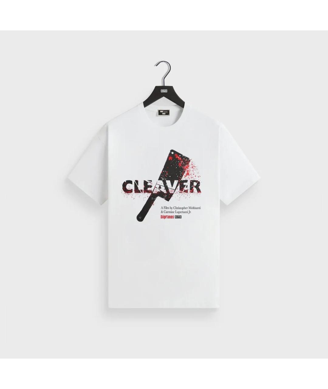 KITH Белая хлопковая футболка, фото 3