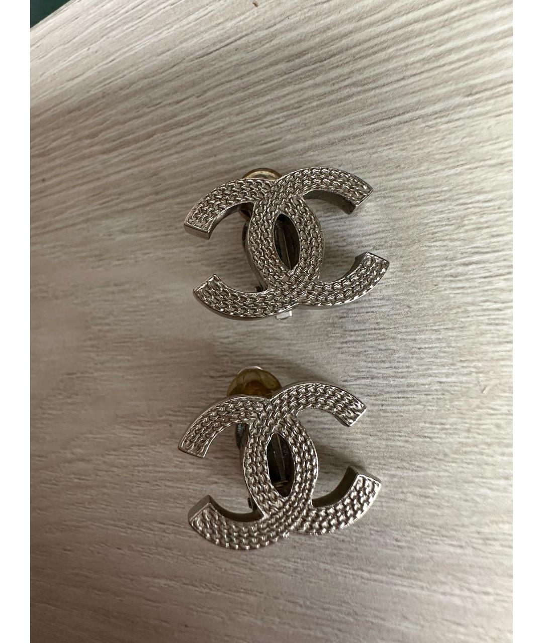 CHANEL Золотые клипсы, фото 9