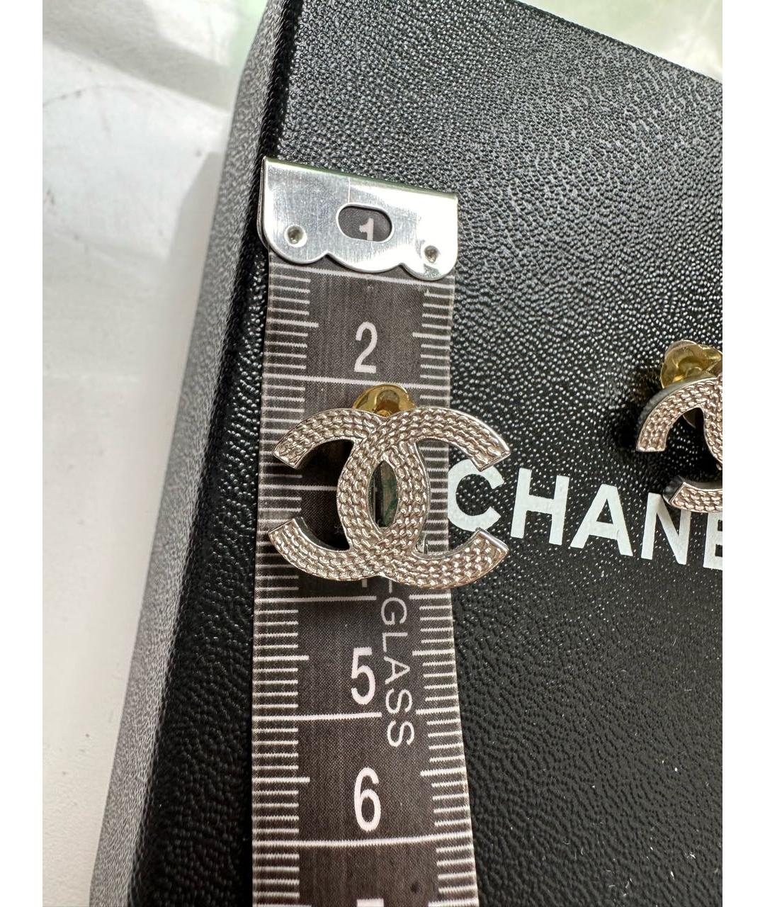 CHANEL Золотые клипсы, фото 8