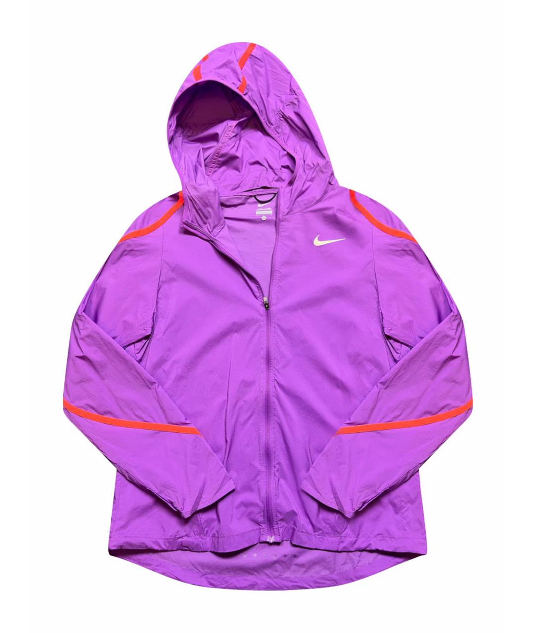 NIKE Фуксия полиэстеровая куртка, фото 1