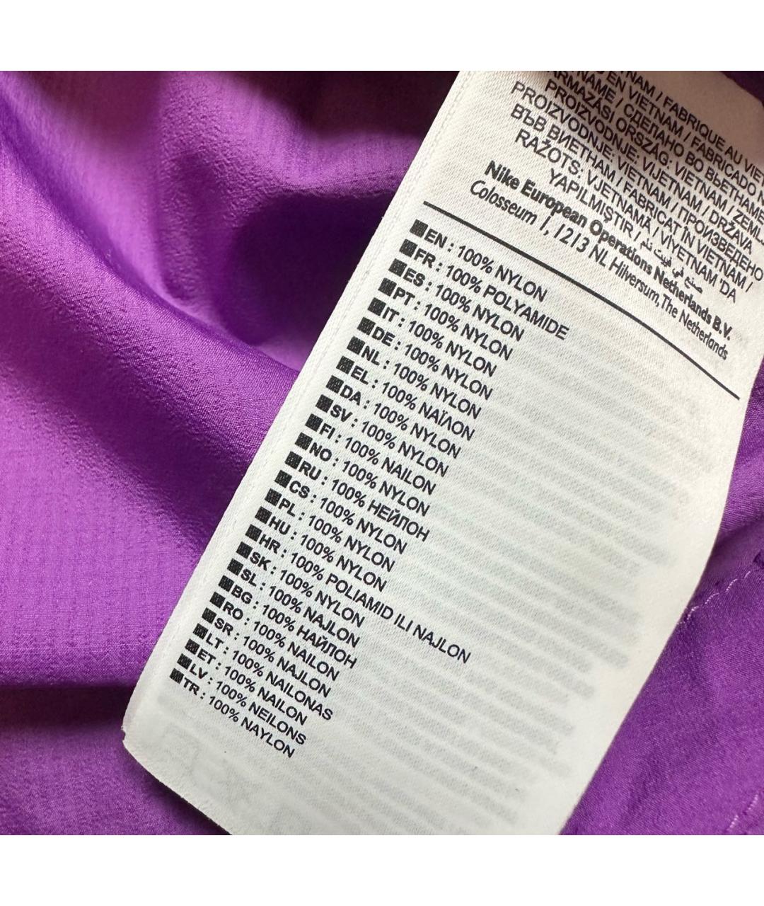 NIKE Фуксия полиэстеровая куртка, фото 6