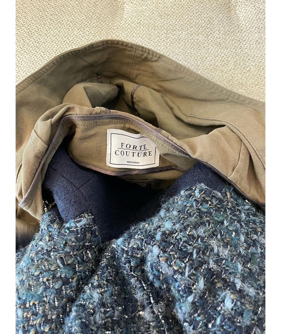FORTE COUTURE Хаки хлопковая парка, фото 3