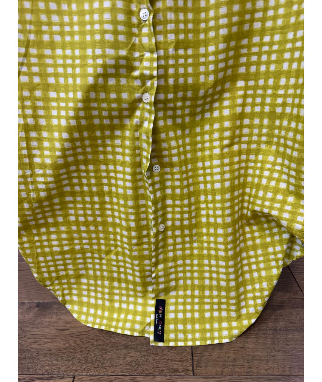 PAUL SMITH Зеленые хлопковое повседневное платье, фото 4