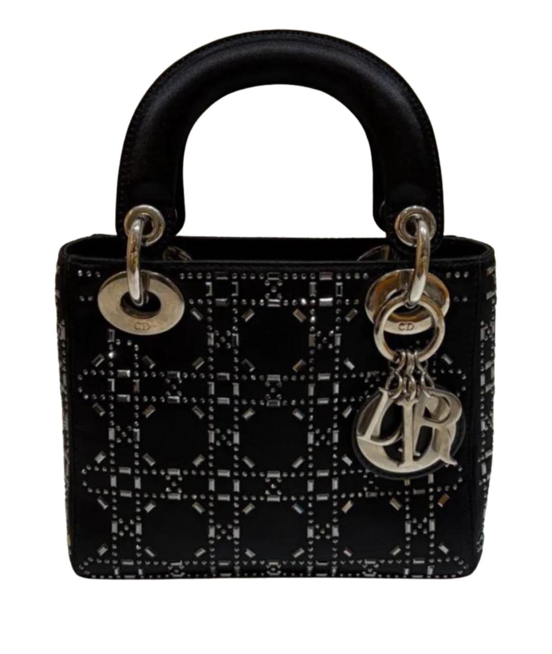 CHRISTIAN DIOR Черная сумка с короткими ручками, фото 1