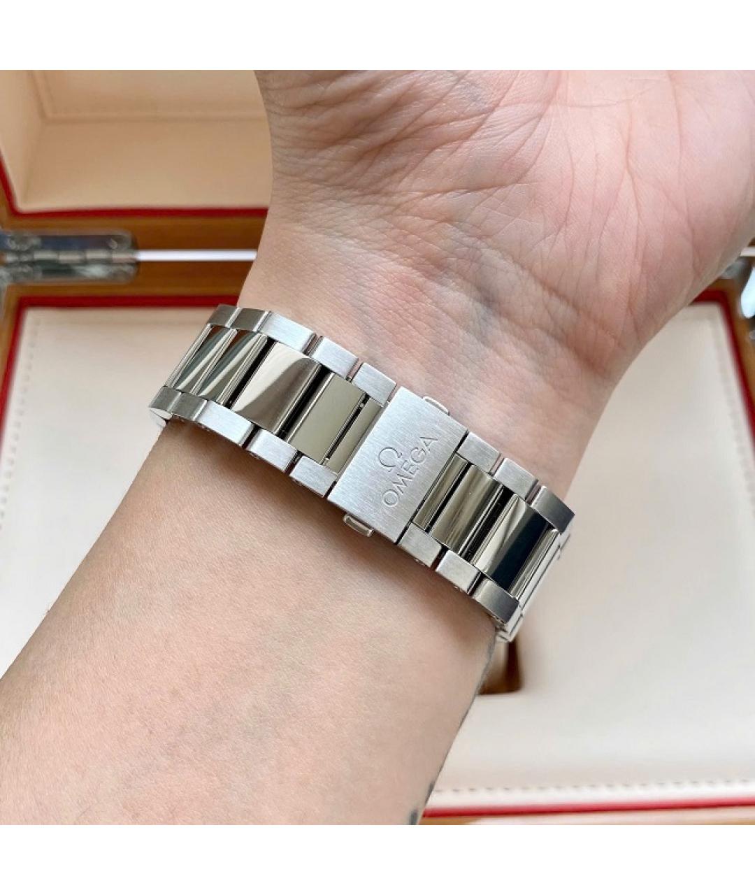 OMEGA Темно-синие часы, фото 7