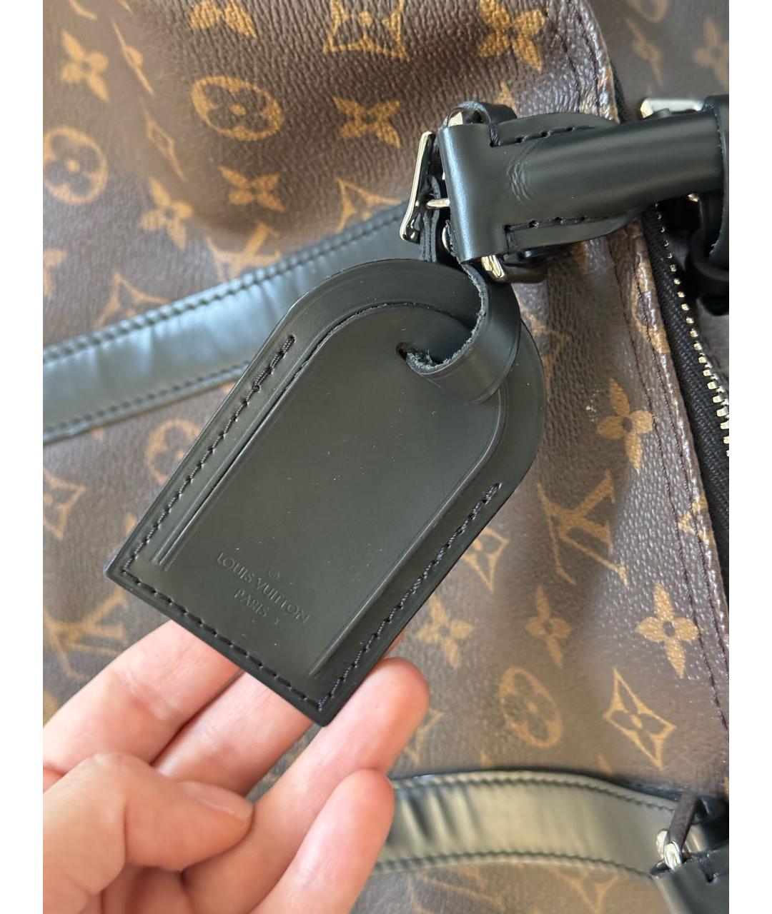 LOUIS VUITTON Коричневая дорожная/спортивная сумка, фото 3