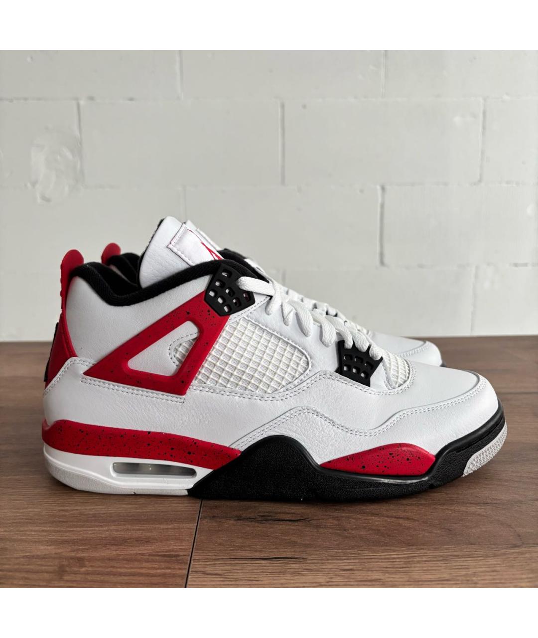 JORDAN Красные высокие кроссовки / кеды, фото 5