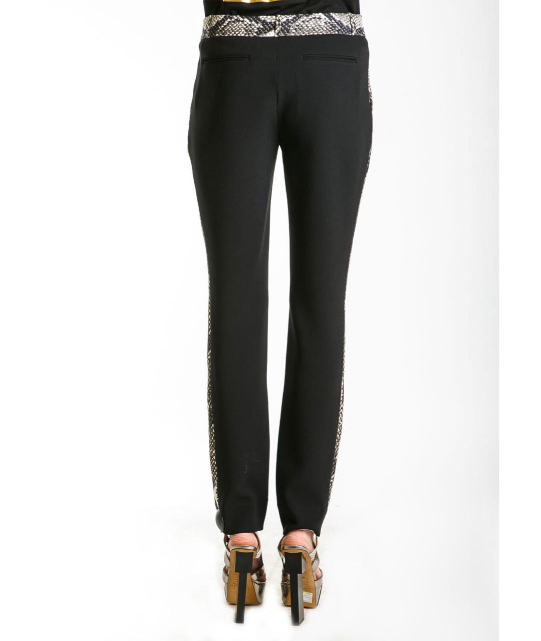 DIANE VON FURSTENBERG Черные прямые брюки, фото 3