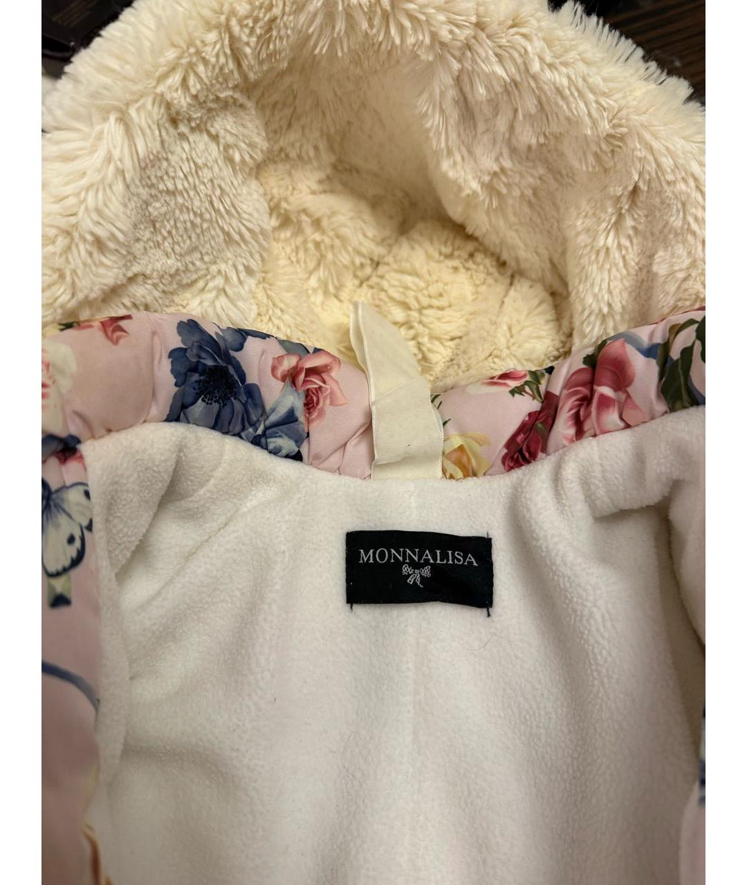 MONNALISA Розовый полиэстеровый комбинезон, фото 2