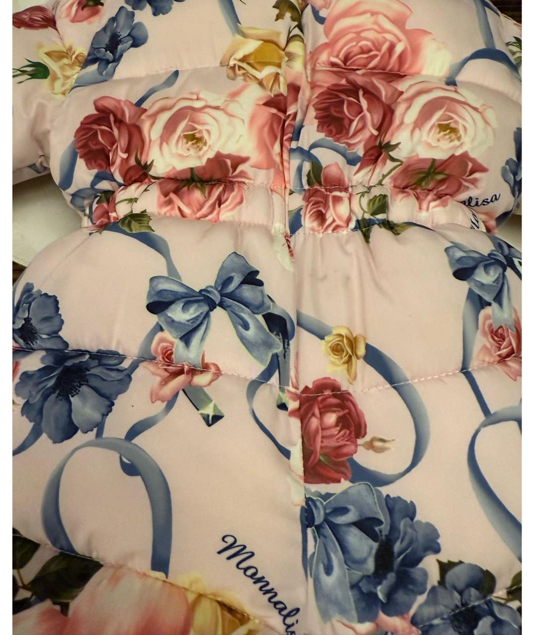 MONNALISA Розовый полиэстеровый комбинезон, фото 7