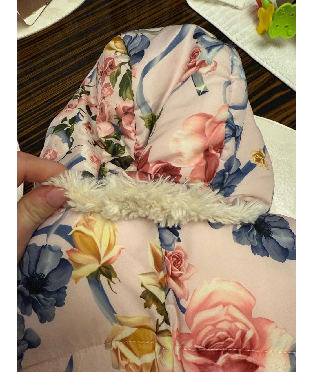 MONNALISA Розовый полиэстеровый комбинезон, фото 4