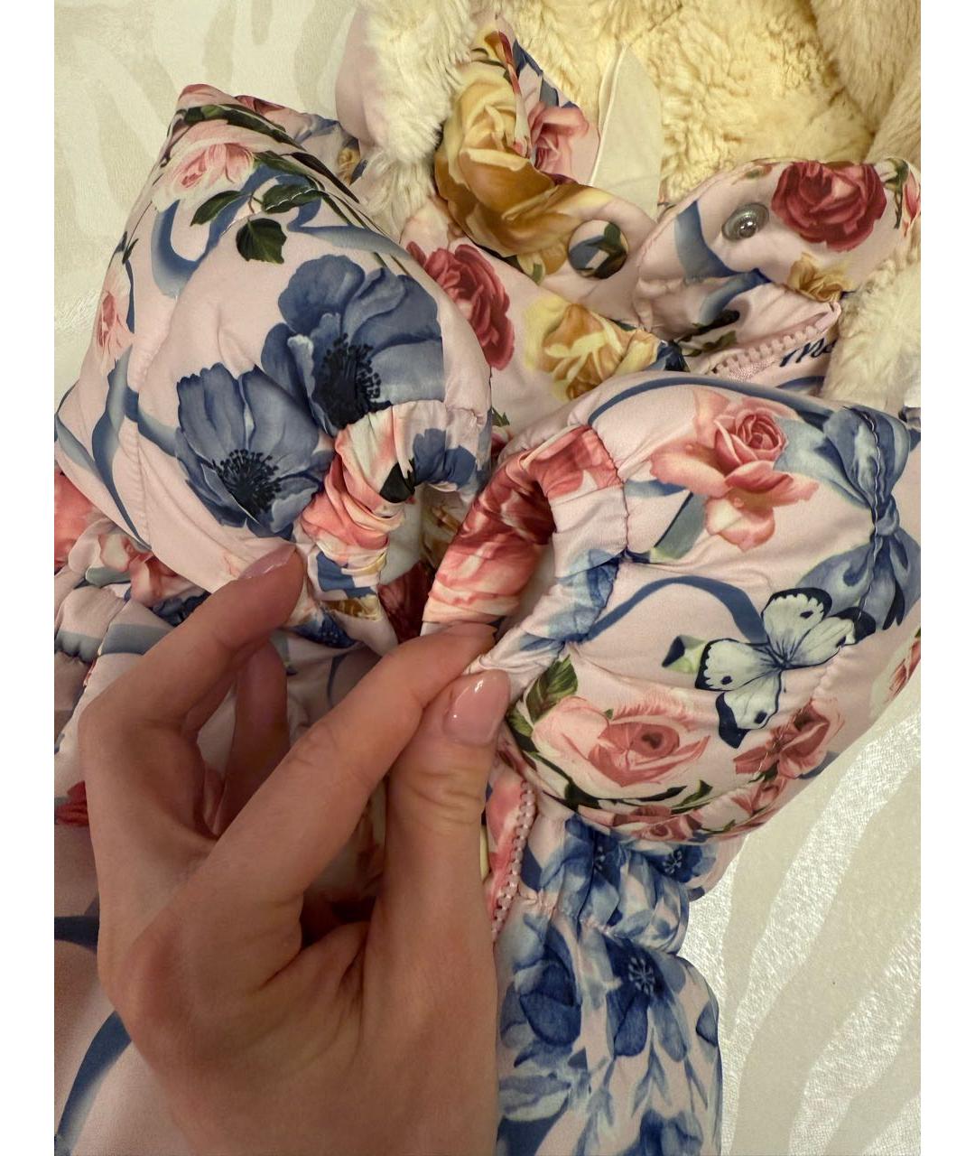 MONNALISA Розовый полиэстеровый комбинезон, фото 3