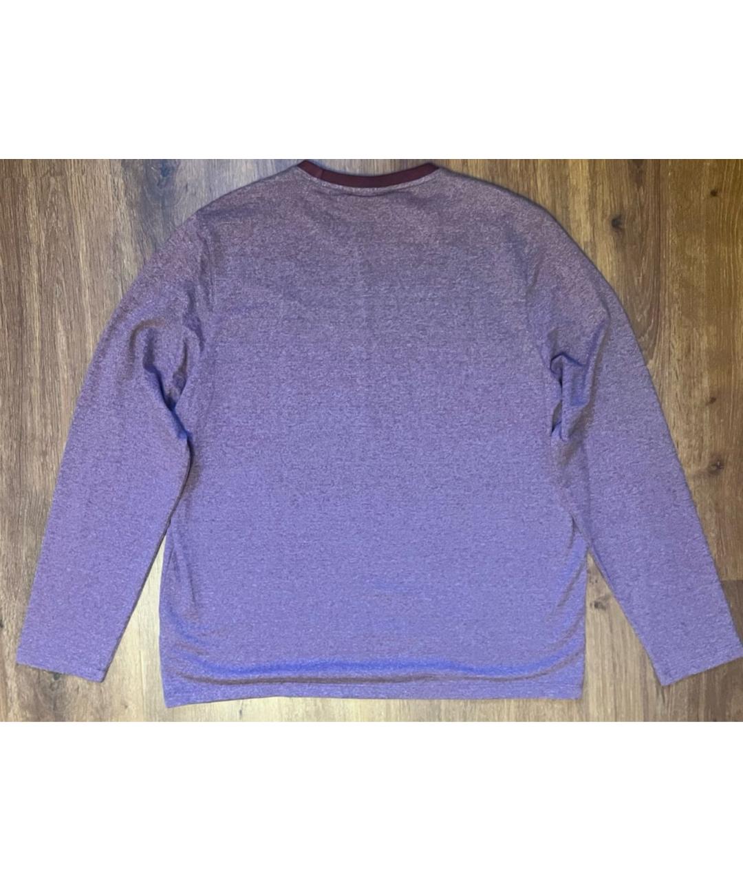 MICHAEL KORS Бордовый хлопко-эластановый джемпер / свитер, фото 6