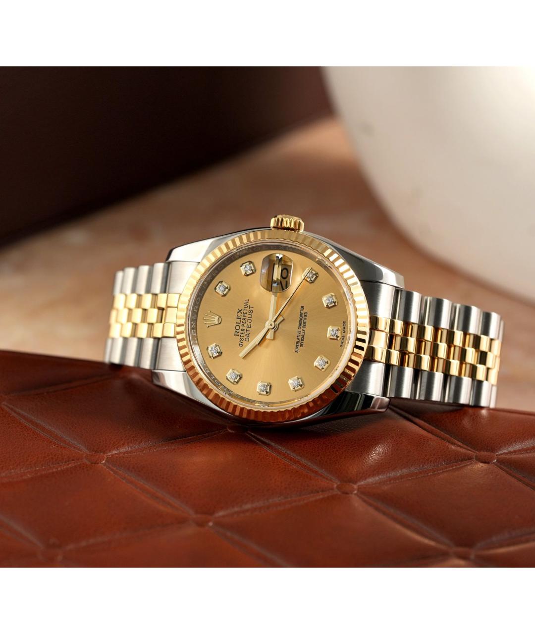 ROLEX Золотые часы из желтого золота, фото 3