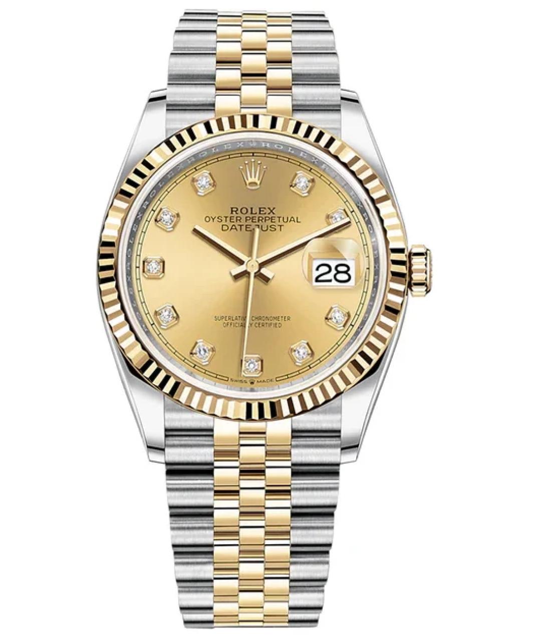 ROLEX Золотые часы из желтого золота, фото 5