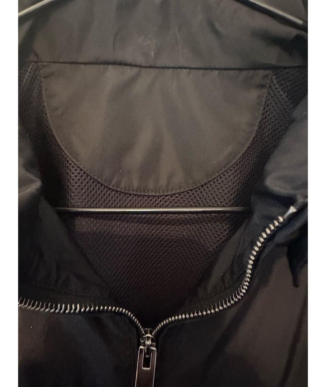 VALENTINO Черная полиамидовая куртка, фото 3