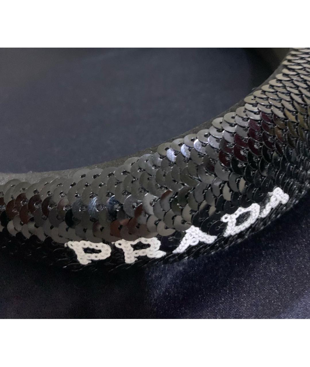 PRADA Черный ободок, фото 3