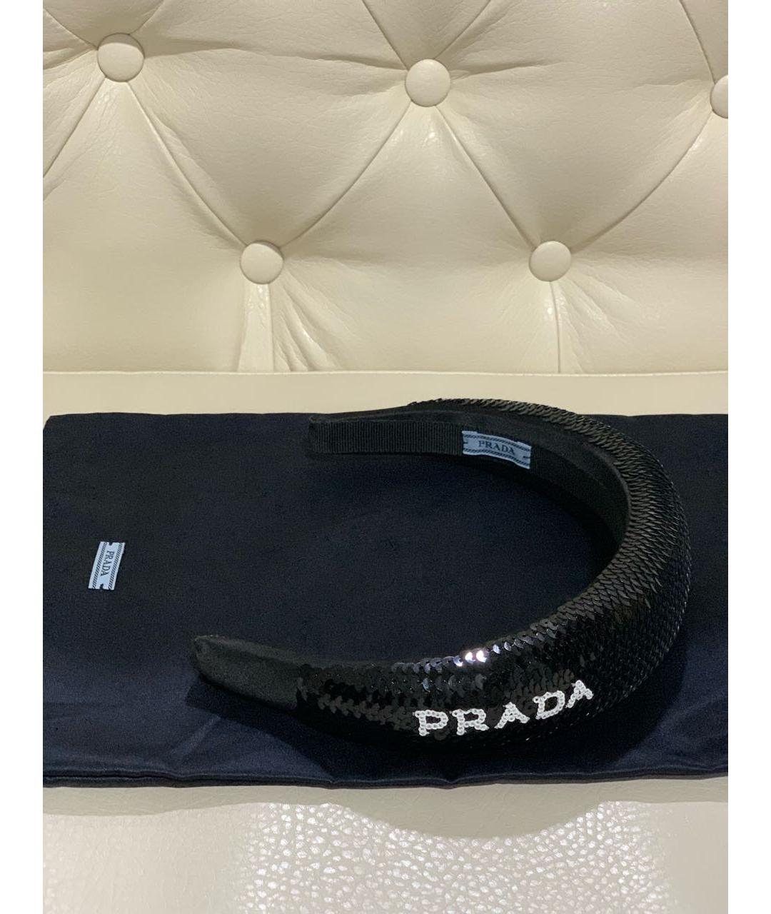 PRADA Черный ободок, фото 7