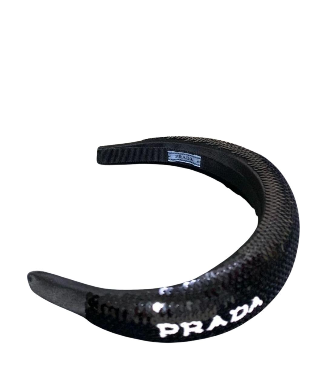 PRADA Черный ободок, фото 1