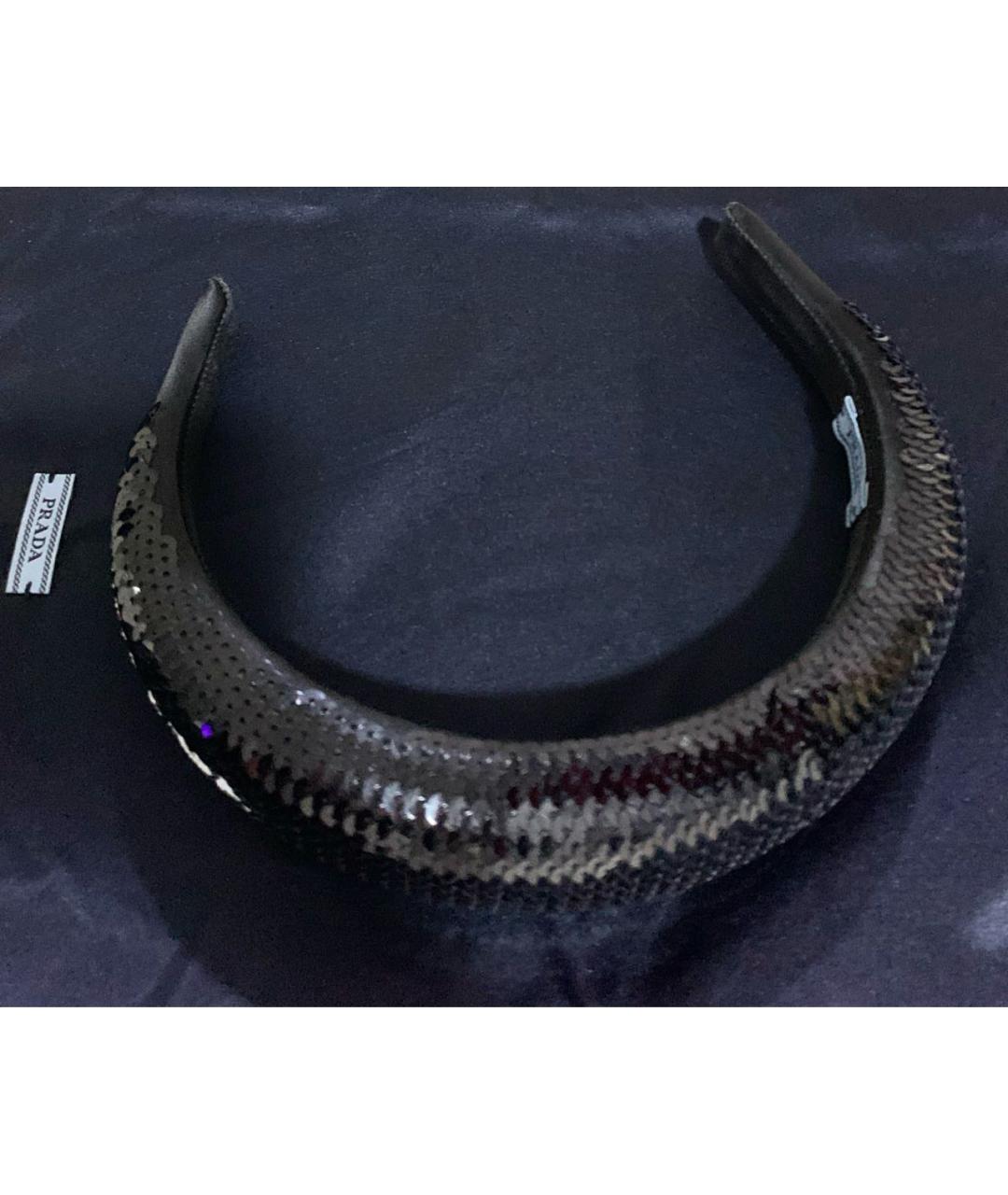 PRADA Черный ободок, фото 6