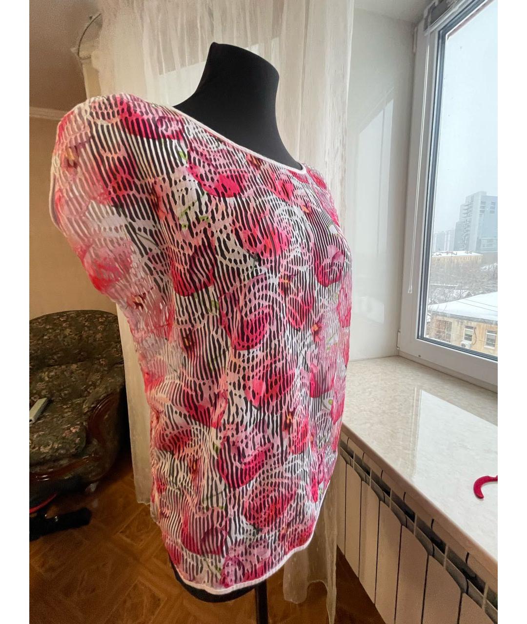 ARMANI JEANS Полиэстеровая блузы, фото 9